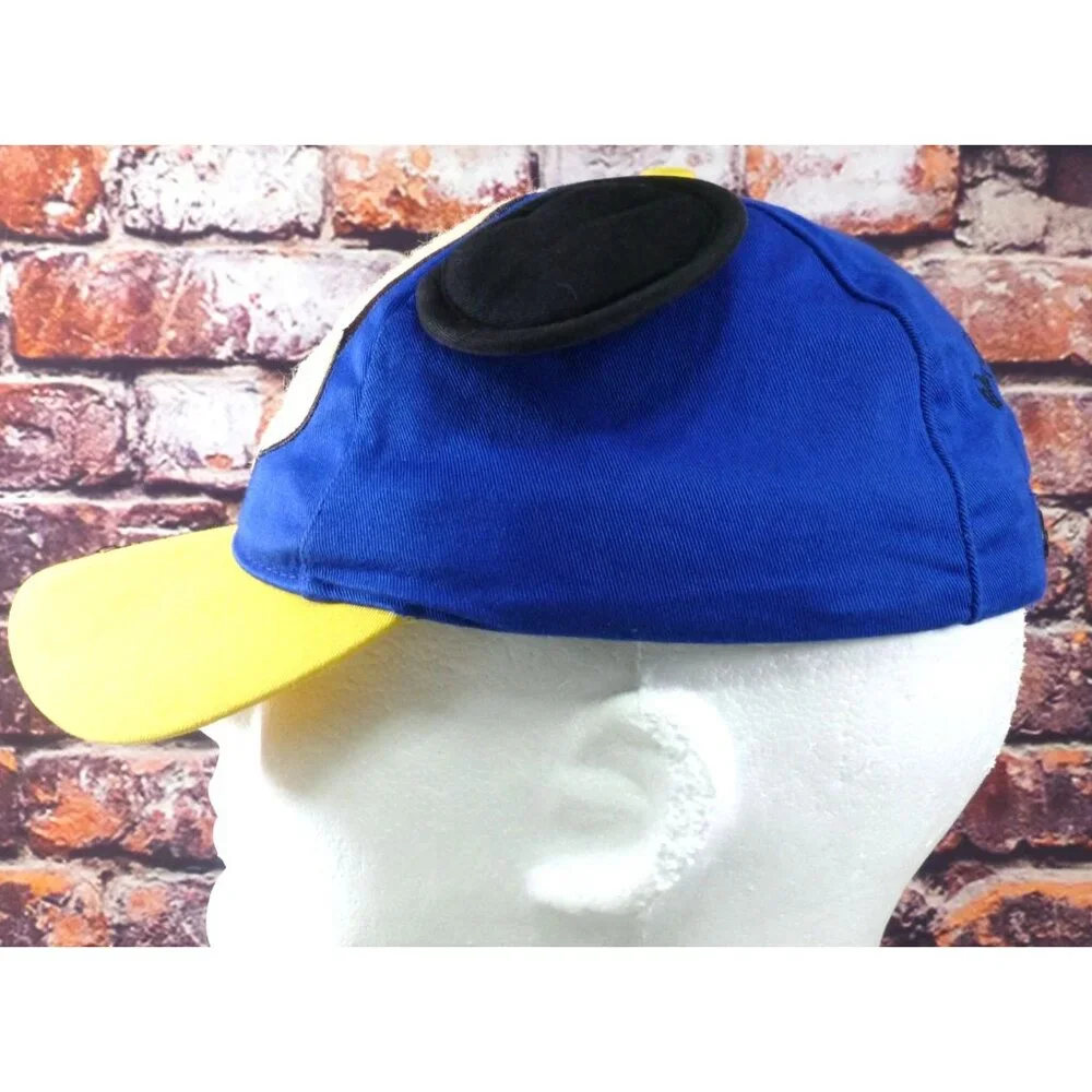 Disney Mickey Mouse Youth Cap‎ W/ 3D Ears & Yellow Brim
